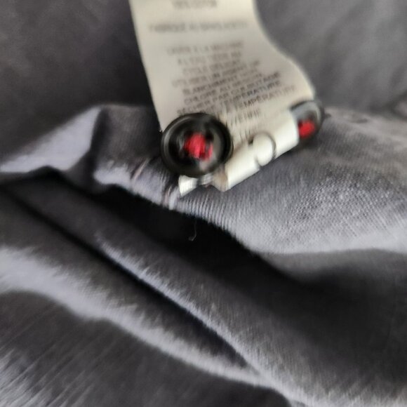 Hudson North Shirt Mens Medium Gray Long Sleeve Button Up Casual Pocket Cotton - Picture 12 of 13